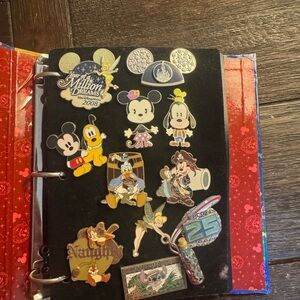 Disney Collectible Pin Set and Display Book
